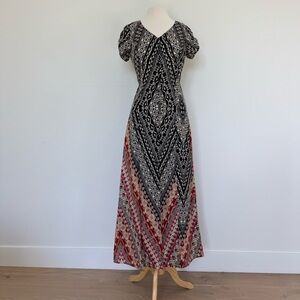 Stunning Fire Los Angeles Maxi Dress